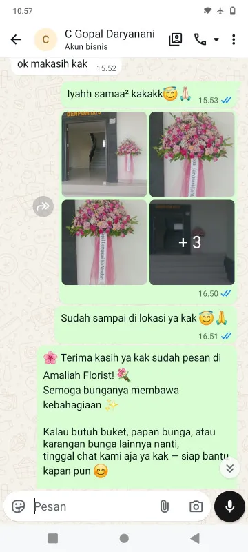 Pengiriman Karangan Bunga Tambi Sliyeg