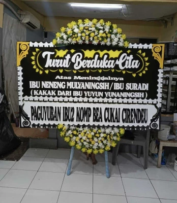 Papan Bunga di Tambi Sliyeg